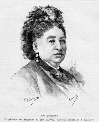 Marguerite Boucicaut by Gaston Vuillier